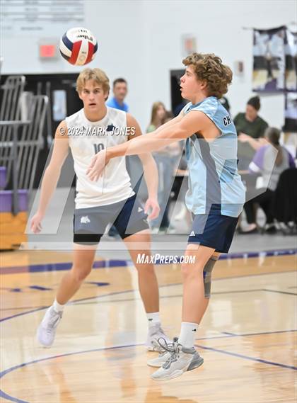 Thumbnail 3 in Benjamin Franklin @ Northwest Christian (AIA 4A Quarterfinal)  photogallery.