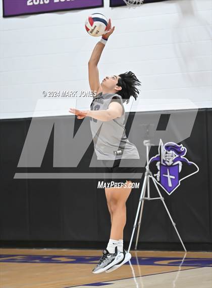 Thumbnail 1 in Benjamin Franklin @ Northwest Christian (AIA 4A Quarterfinal)  photogallery.