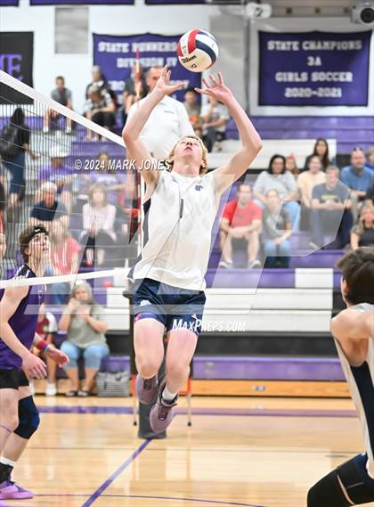 Thumbnail 3 in Benjamin Franklin @ Northwest Christian (AIA 4A Quarterfinal)  photogallery.
