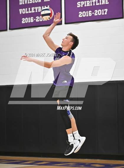 Thumbnail 1 in Benjamin Franklin @ Northwest Christian (AIA 4A Quarterfinal)  photogallery.