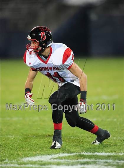 Thumbnail 2 in Cromwell vs. Holy Cross (CIAC Class S Final) photogallery.