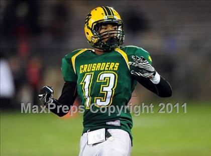 Thumbnail 2 in Cromwell vs. Holy Cross (CIAC Class S Final) photogallery.
