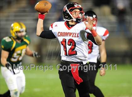 Thumbnail 3 in Cromwell vs. Holy Cross (CIAC Class S Final) photogallery.