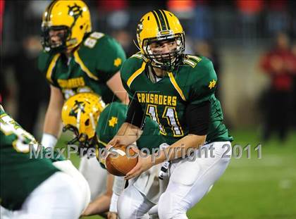 Thumbnail 2 in Cromwell vs. Holy Cross (CIAC Class S Final) photogallery.