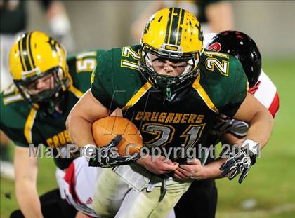 Thumbnail 2 in Cromwell vs. Holy Cross (CIAC Class S Final) photogallery.