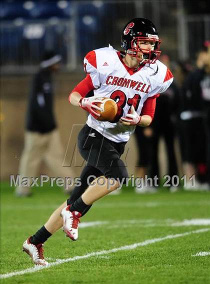 Thumbnail 2 in Cromwell vs. Holy Cross (CIAC Class S Final) photogallery.
