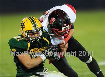 Thumbnail 3 in Cromwell vs. Holy Cross (CIAC Class S Final) photogallery.