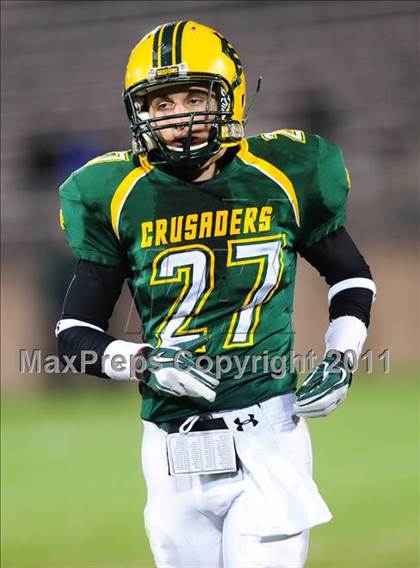 Thumbnail 2 in Cromwell vs. Holy Cross (CIAC Class S Final) photogallery.