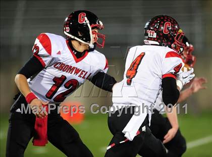 Thumbnail 3 in Cromwell vs. Holy Cross (CIAC Class S Final) photogallery.