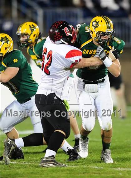 Thumbnail 3 in Cromwell vs. Holy Cross (CIAC Class S Final) photogallery.