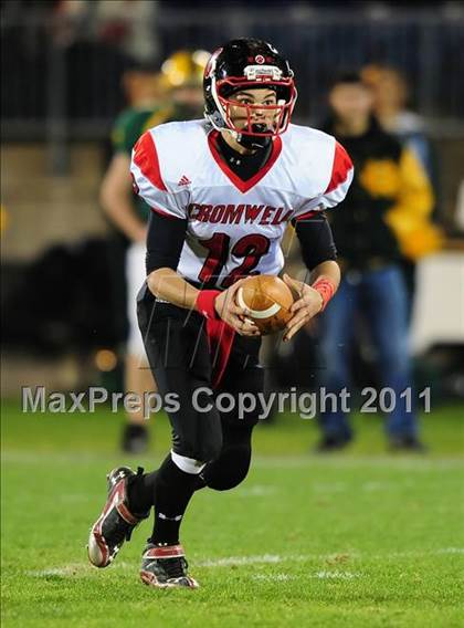 Thumbnail 3 in Cromwell vs. Holy Cross (CIAC Class S Final) photogallery.