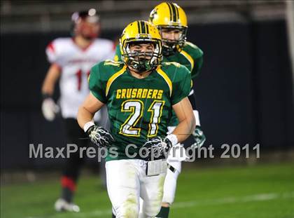 Thumbnail 3 in Cromwell vs. Holy Cross (CIAC Class S Final) photogallery.