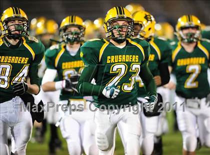 Thumbnail 2 in Cromwell vs. Holy Cross (CIAC Class S Final) photogallery.