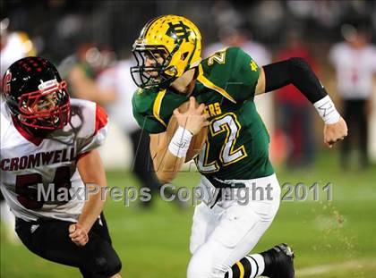 Thumbnail 3 in Cromwell vs. Holy Cross (CIAC Class S Final) photogallery.