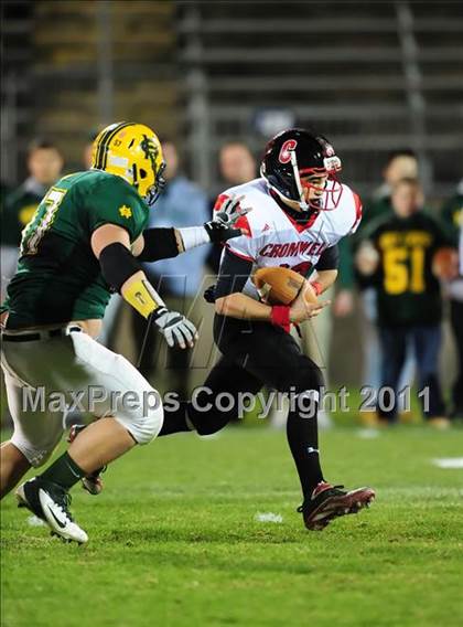 Thumbnail 3 in Cromwell vs. Holy Cross (CIAC Class S Final) photogallery.
