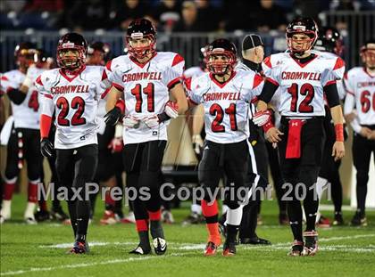 Thumbnail 2 in Cromwell vs. Holy Cross (CIAC Class S Final) photogallery.