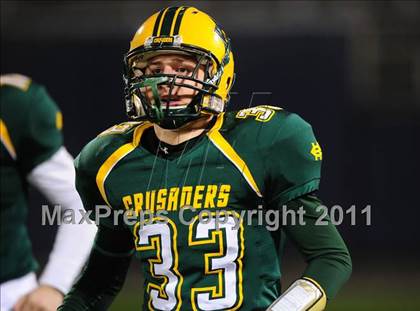 Thumbnail 2 in Cromwell vs. Holy Cross (CIAC Class S Final) photogallery.