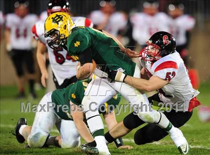 Thumbnail 2 in Cromwell vs. Holy Cross (CIAC Class S Final) photogallery.