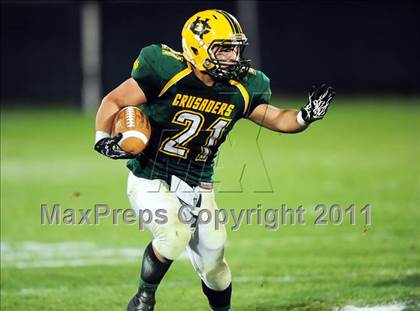 Thumbnail 2 in Cromwell vs. Holy Cross (CIAC Class S Final) photogallery.