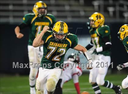 Thumbnail 2 in Cromwell vs. Holy Cross (CIAC Class S Final) photogallery.