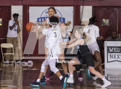 Thumbnail 2 in Hamilton Heights vs. Central Valley (GEICO National Tournament Final) photogallery.