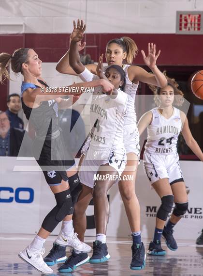 Thumbnail 2 in Hamilton Heights vs. Central Valley (GEICO National Tournament Final) photogallery.