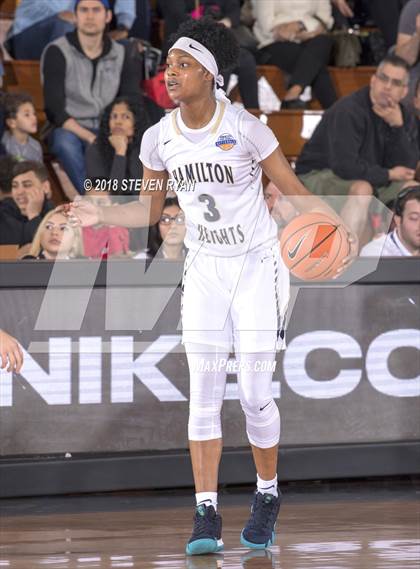Thumbnail 2 in Hamilton Heights vs. Central Valley (GEICO National Tournament Final) photogallery.