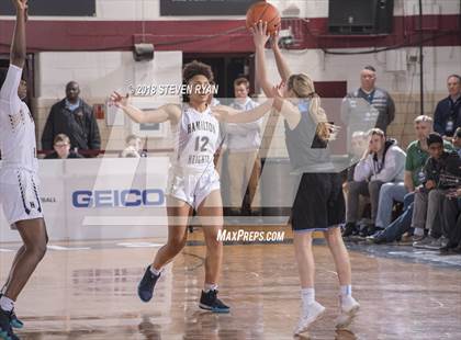Thumbnail 2 in Hamilton Heights vs. Central Valley (GEICO National Tournament Final) photogallery.