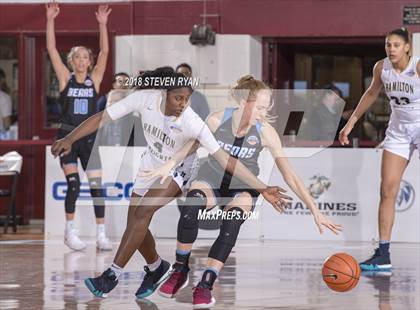 Thumbnail 2 in Hamilton Heights vs. Central Valley (GEICO National Tournament Final) photogallery.