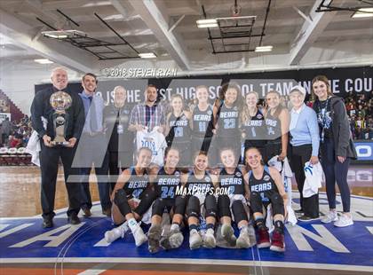 Thumbnail 2 in Hamilton Heights vs. Central Valley (GEICO National Tournament Final) photogallery.