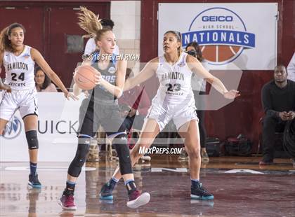 Thumbnail 3 in Hamilton Heights vs. Central Valley (GEICO National Tournament Final) photogallery.
