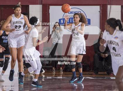 Thumbnail 3 in Hamilton Heights vs. Central Valley (GEICO National Tournament Final) photogallery.