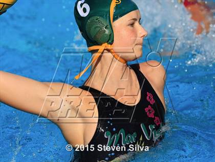 Thumbnail 3 in Mar Vista vs. Monte Vista (East County Tournament) photogallery.