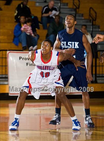 Thumbnail 2 in Duncanville @ Alief Elsik (McDonalds Texas Invitational) photogallery.