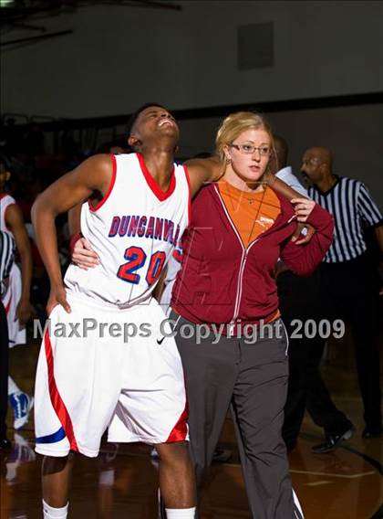 Thumbnail 3 in Duncanville @ Alief Elsik (McDonalds Texas Invitational) photogallery.