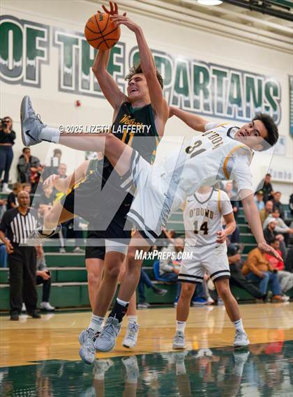 Thumbnail 3 in San Ramon Valley vs. Bishop O'Dowd (MLK Classic) photogallery.