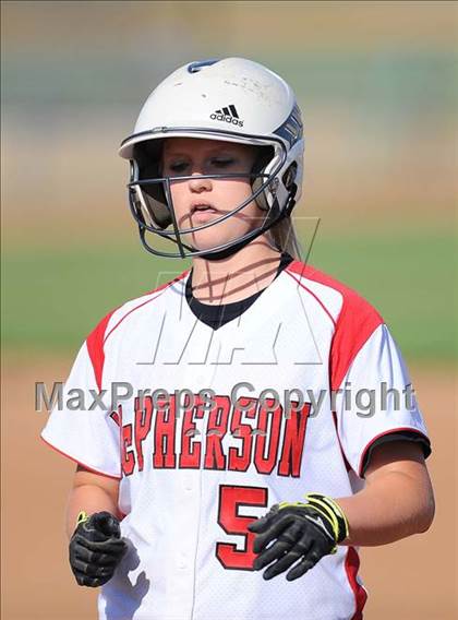 Thumbnail 1 in Maize South vs. McPherson (4A Regional Semi-final) photogallery.