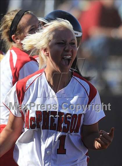 Thumbnail 3 in Maize South vs. McPherson (4A Regional Semi-final) photogallery.