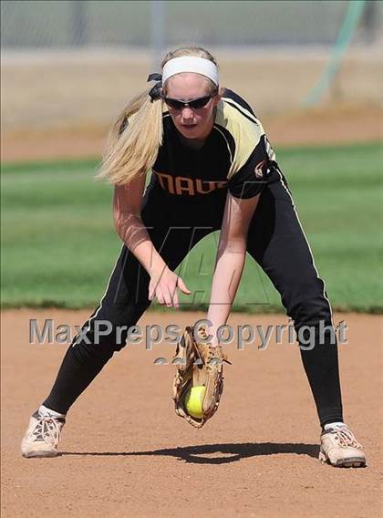 Thumbnail 2 in Maize South vs. McPherson (4A Regional Semi-final) photogallery.