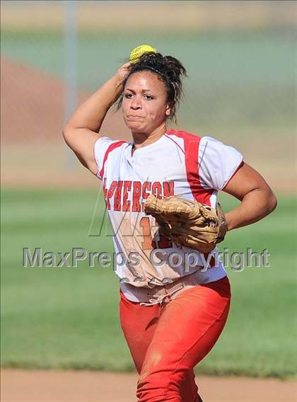 Thumbnail 2 in Maize South vs. McPherson (4A Regional Semi-final) photogallery.