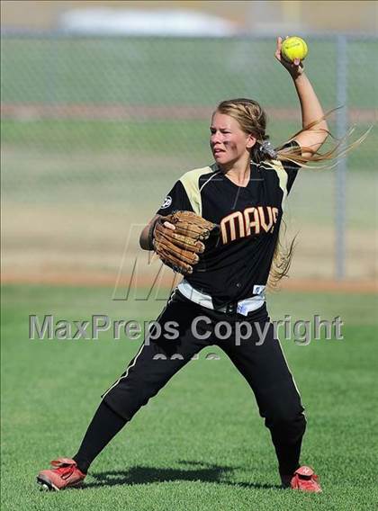 Thumbnail 2 in Maize South vs. McPherson (4A Regional Semi-final) photogallery.