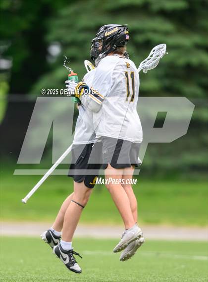 Thumbnail 3 in Rush-Henrietta @ McQuaid Jesuit (NYSPHSAA Section V Class A Semi-Finals) photogallery.