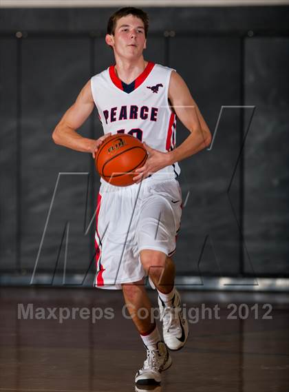 Thumbnail 3 in Pearce vs. Crosby (McDonald's Texas Invitational) photogallery.
