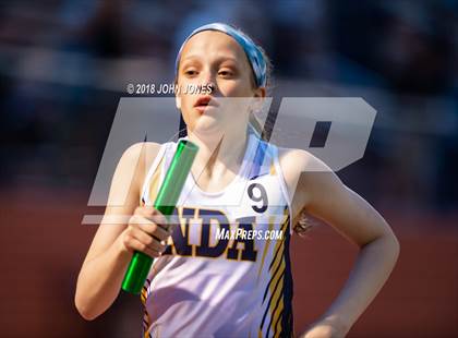 Thumbnail 3 in 2018 Loucks Games (Women's 4x400 Relay Frosh/Soph) photogallery.