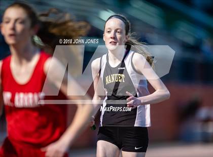 Thumbnail 2 in 2018 Loucks Games (Women's 4x400 Relay Frosh/Soph) photogallery.