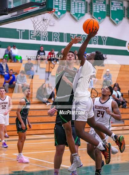 Thumbnail 1 in Desert Edge vs. Phoenix Christian (Hoopsgiving Tournament) photogallery.