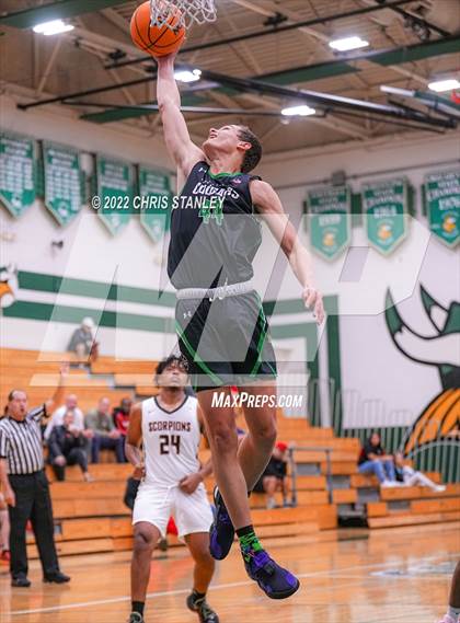 Thumbnail 1 in Desert Edge vs. Phoenix Christian (Hoopsgiving Tournament) photogallery.
