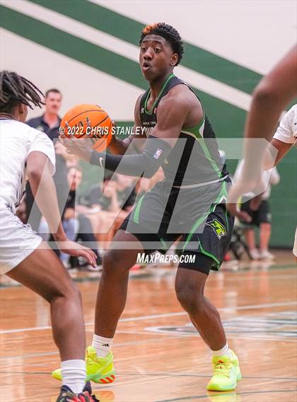 Thumbnail 1 in Desert Edge vs. Phoenix Christian (Hoopsgiving Tournament) photogallery.