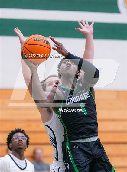 Thumbnail 3 in Desert Edge vs. Phoenix Christian (Hoopsgiving Tournament) photogallery.
