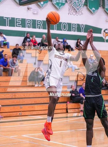 Thumbnail 3 in Desert Edge vs. Phoenix Christian (Hoopsgiving Tournament) photogallery.